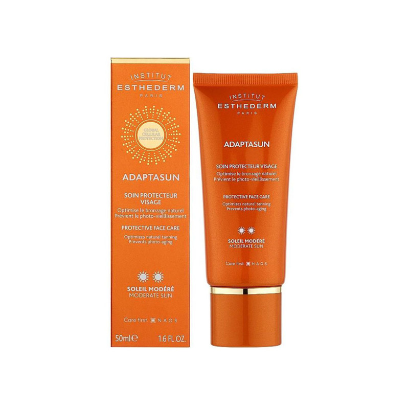 Крем Adaptasun Protective Face Care Moderate Sun для обличчя, 50 мл