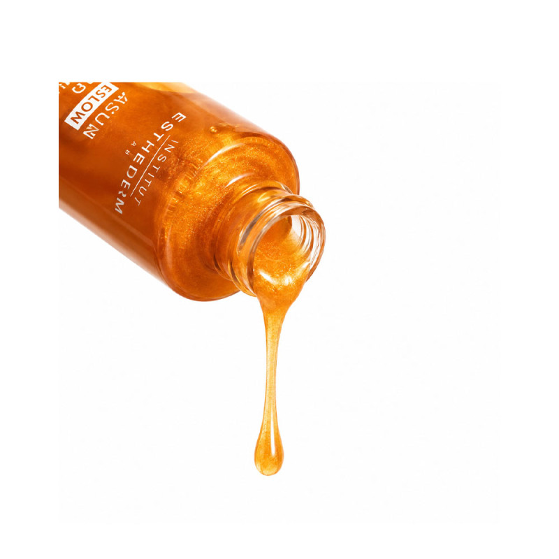 Олія Golden Glow захисна з шиммером для засмаги, 125 мл
