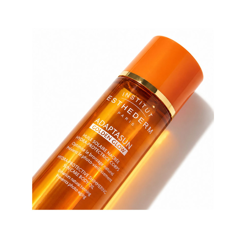 Олія Golden Glow захисна з шиммером для засмаги, 125 мл